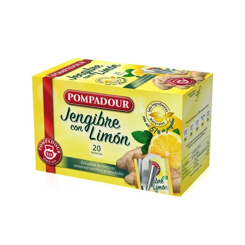 Pompadour Jengibre con Limón