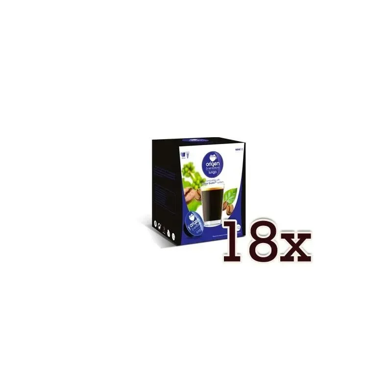 Pack 18 Origen Sensations Lungo 288 Bebidas