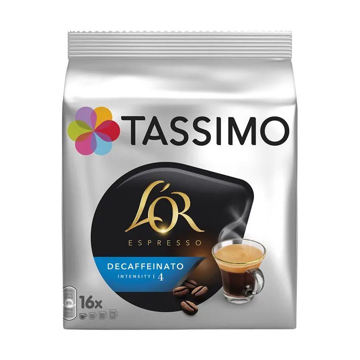 Tassimo L'OR Espresso Decaffeinato 16 Bebidas