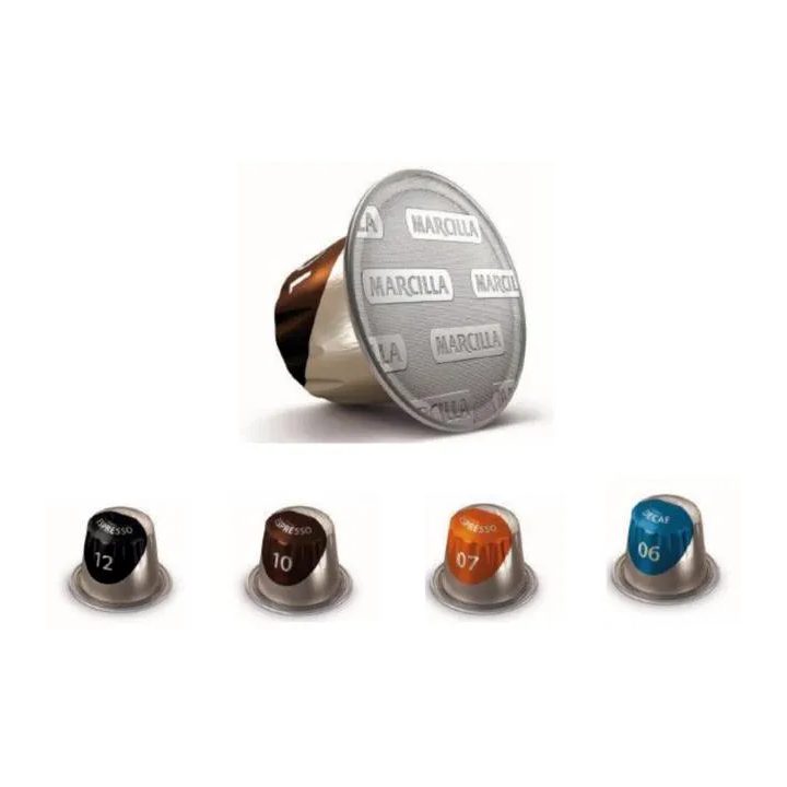 Cápsulas Marcilla Ristretto 20 Bebidas Compatibles Nespresso®*