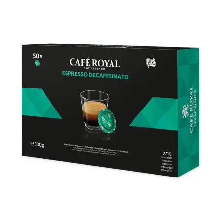 Royal Decaffeinato para el sistema Nespresso®* Professional**