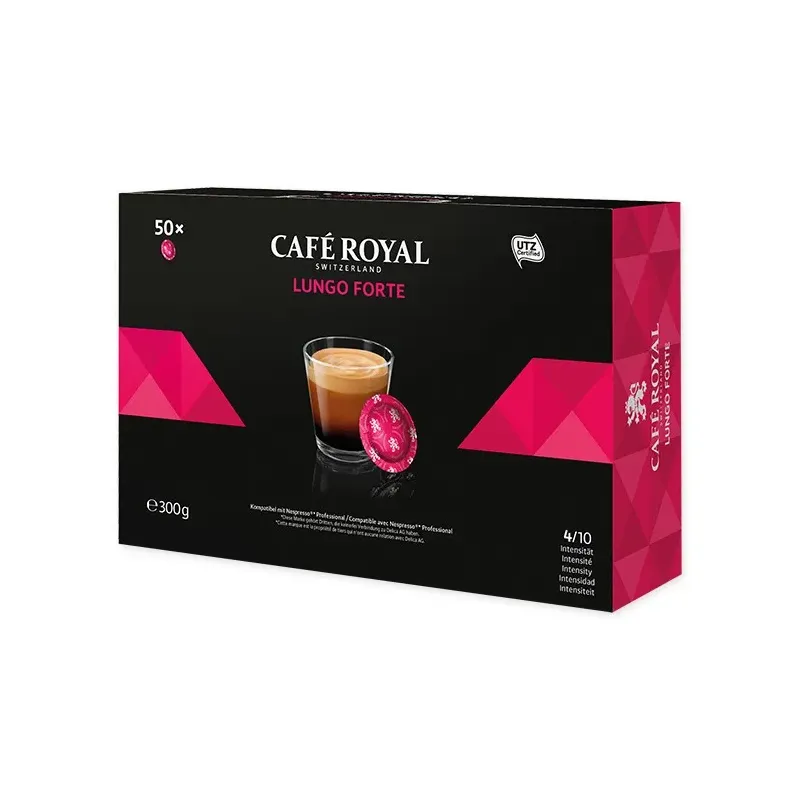Royal Lungo Forte para el sistema Nespresso®* Professional**