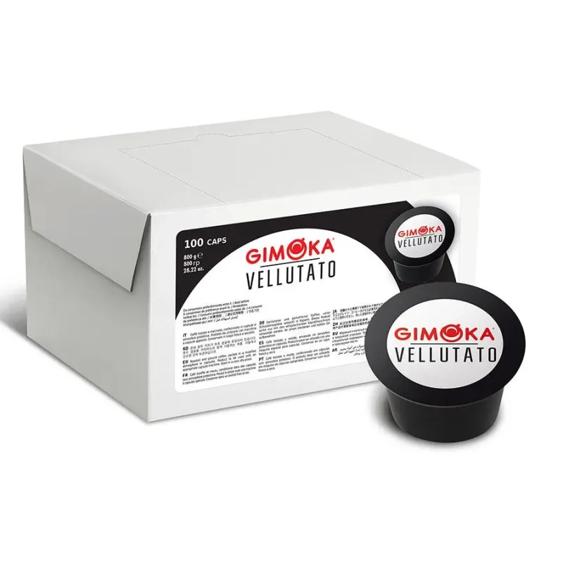 Vellutato Gimoka 100 Bebidas compatible Blue