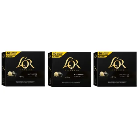 L'OR Espresso Ristretto Compatibles Nespresso®* 120 Cápsulas