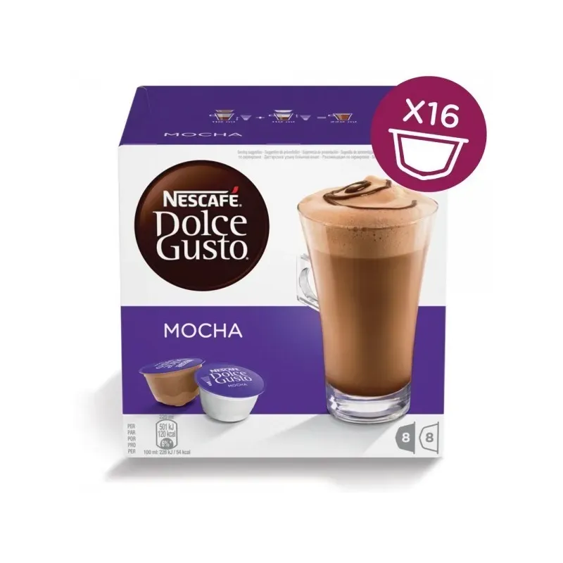 NESCAFÉ® Dolce Gusto® Mocha 8 Cápsulas NESCAFÉ® Dolce Gusto® Mocha 8 Cápsulas