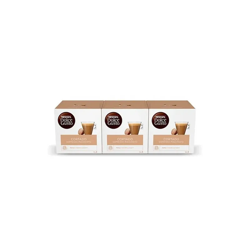 NESCAFÉ® Dolce Gusto® Cortado x 3, 48 Cápsulas
