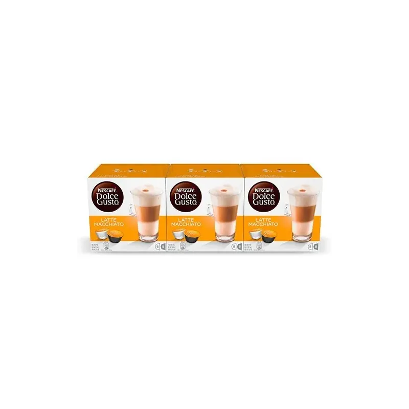 NESCAFÉ® Dolce Gusto® Latte Macchiato x 3, 48 Cápsulas