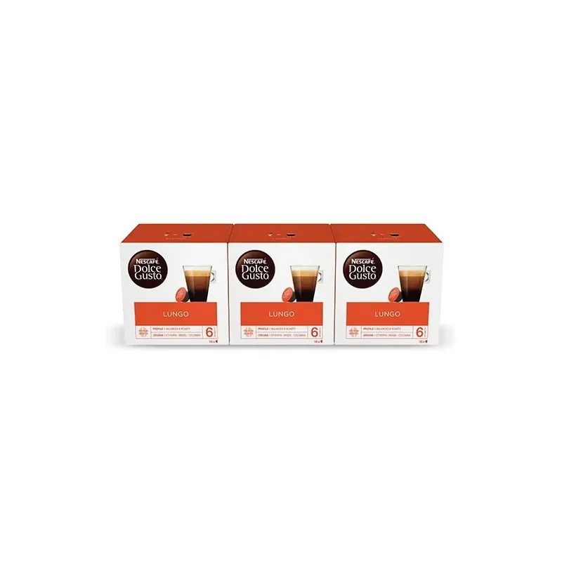 NESCAFÉ® Dolce Gusto® Lungo 3 x 16, 48 Cápsulas