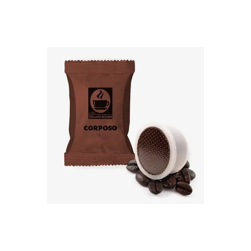 Aroma Corposo Bonini 50 cápsulas compatible Lavazza Espresso Point