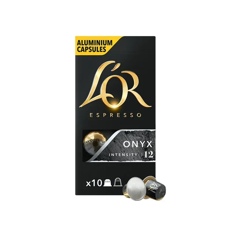 L'OR Espresso Onyx compatibles Nespresso® 10 cápsulas