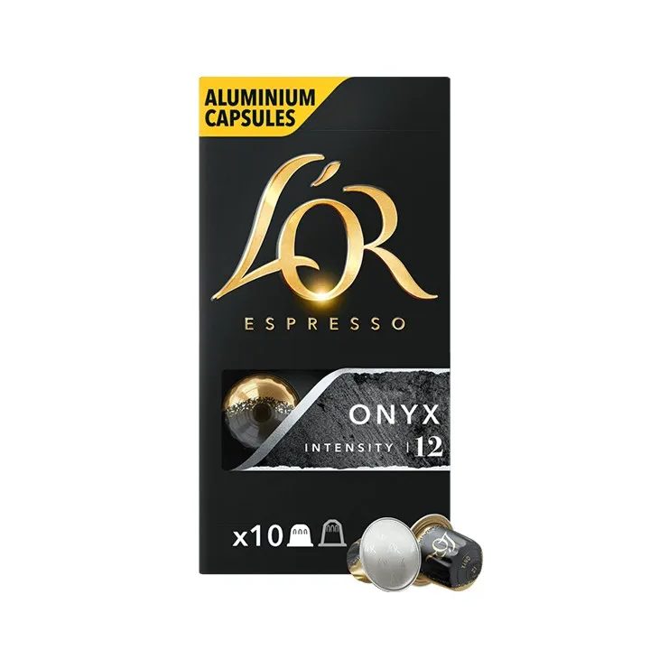 L'OR Espresso Onyx compatibles Nespresso® 10 cápsulas