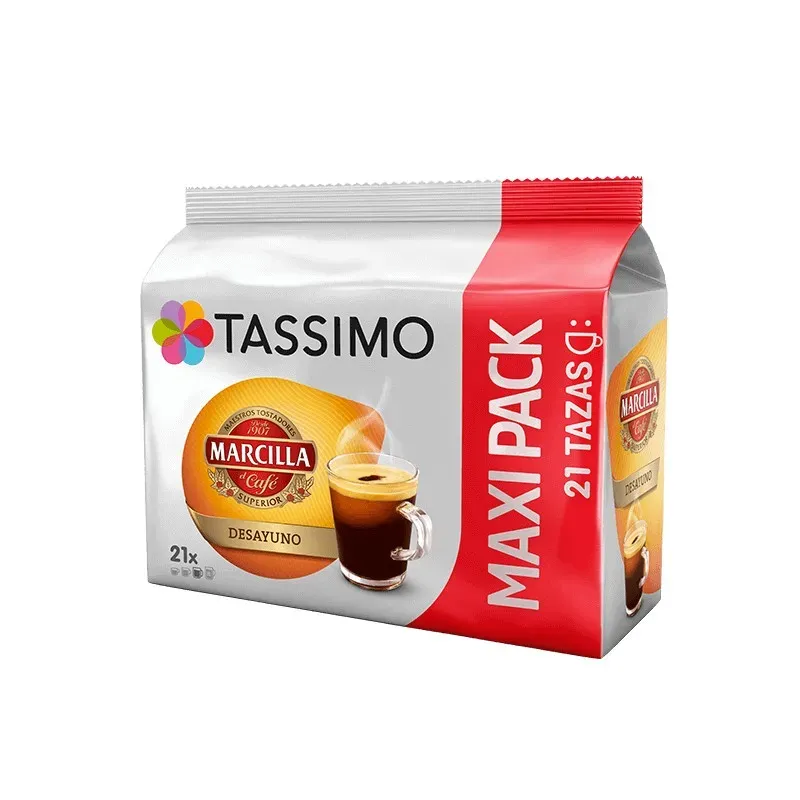 Tassimo Marcilla Desayuno 21 cápsulas
