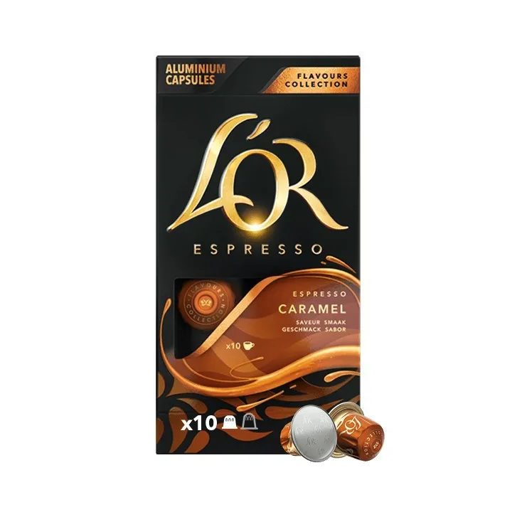 L'OR Espresso Caramel compatibles Nespresso® 10 cápsulas
