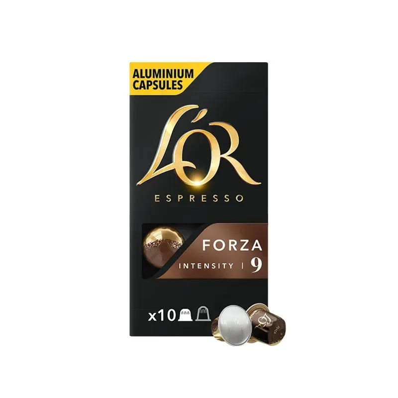 L'OR Espresso Forza compatibles Nespresso® 10 cápsulas