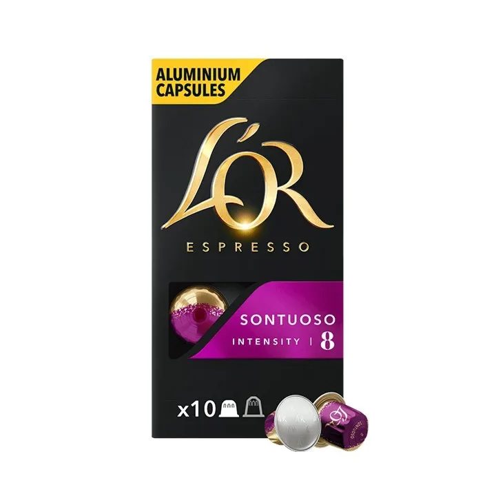 L'OR Espresso Sontuoso compatibles Nespresso® 10 cápsulas