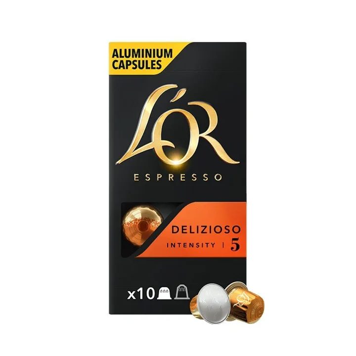 L'OR Espresso Delizioso compatibles Nespresso® 10 cápsulas