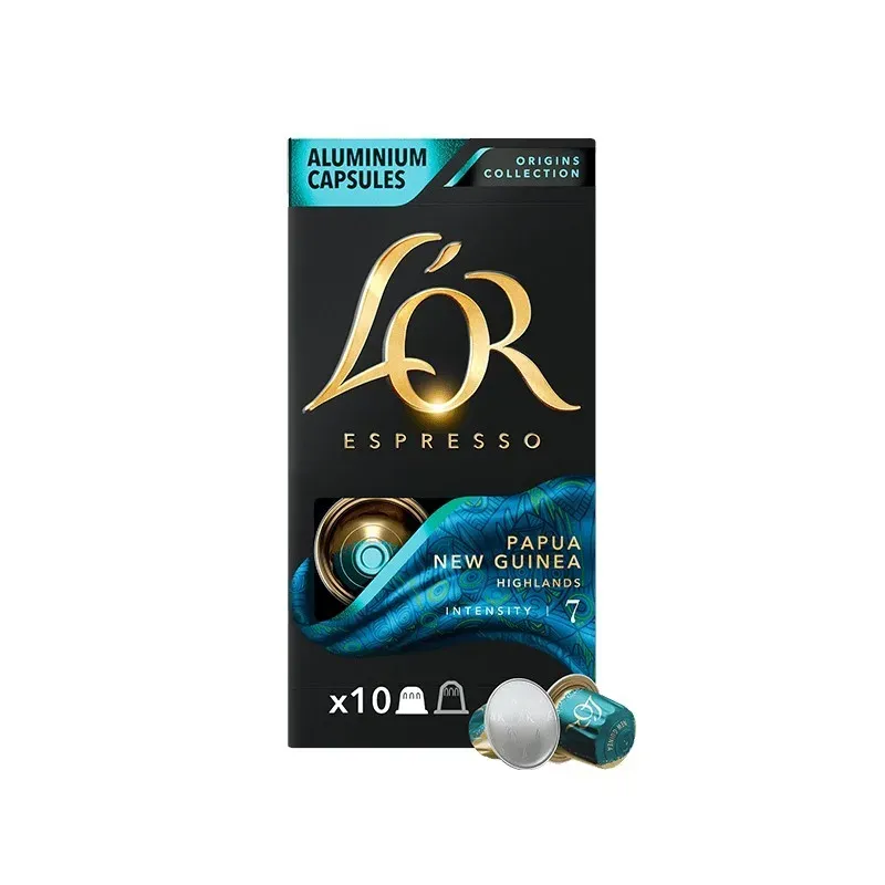 L'OR Espresso Papua Nueva Guinea compatibles Nespresso® 10 cápsulas