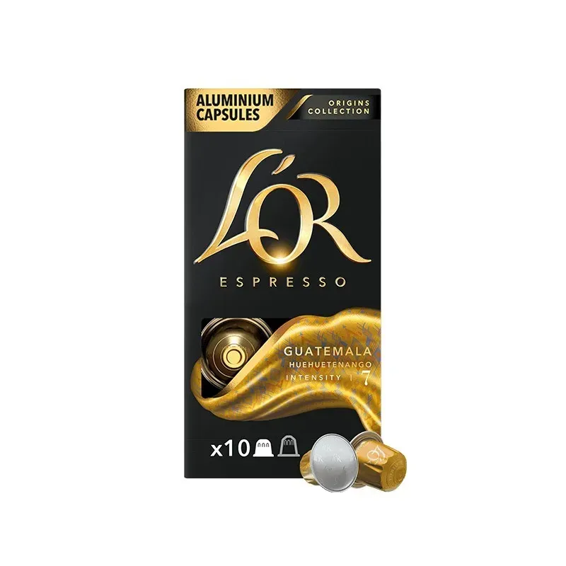 L'OR Espresso Guatemala compatibles Nespresso® 10 cápsulas L'OR Espresso Guatemala compatibles Nespresso® 10 cápsulas