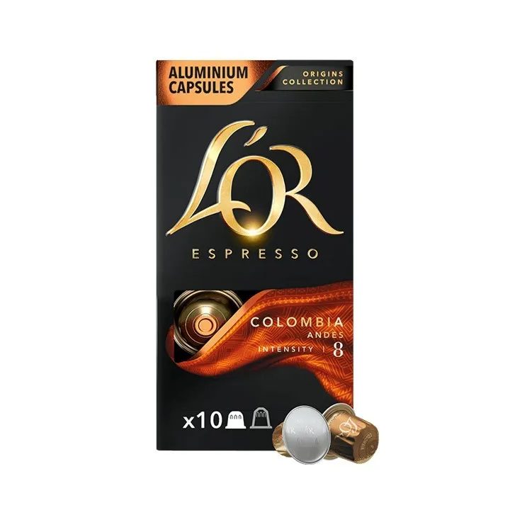 L'OR Espresso Colombia compatibles Nespresso® 10 cápsulas