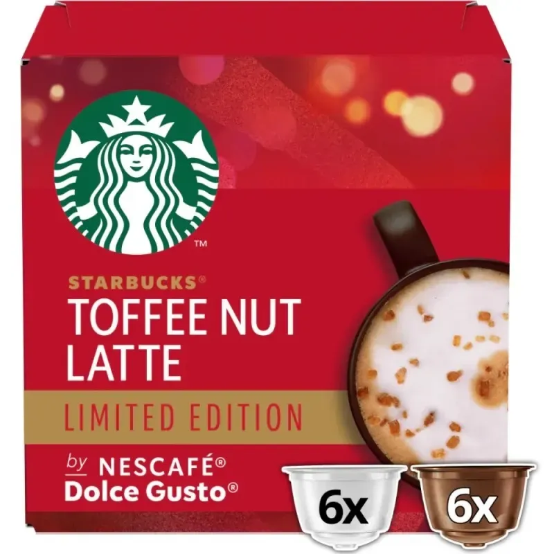 Toffe Nut Latte Starbucks 12 cápsulas by Nescafé® Dolce Gusto®