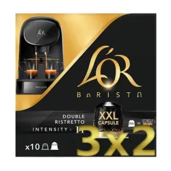 Café Double Ristretto intensidad 11 XXL 30 cápsulas 3x2 L'OR Barista