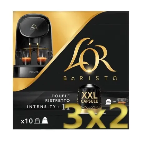 Café Double Ristretto intensidad 11 XXL 30 cápsulas 3x2 L'OR Barista