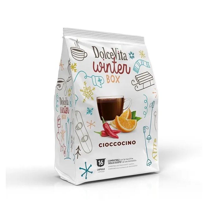 Dolce Vita CIOCCOCINO compatible Dolce Gusto® 16 cápsulas