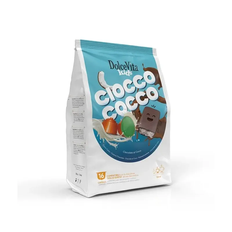 Dolce Vita CIOCCOCOCCO compatible Dolce Gusto® 16 cápsulas