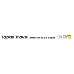 Tapas para Vasos 8 oz 240 ML Diametro 80 mm., 100 u.