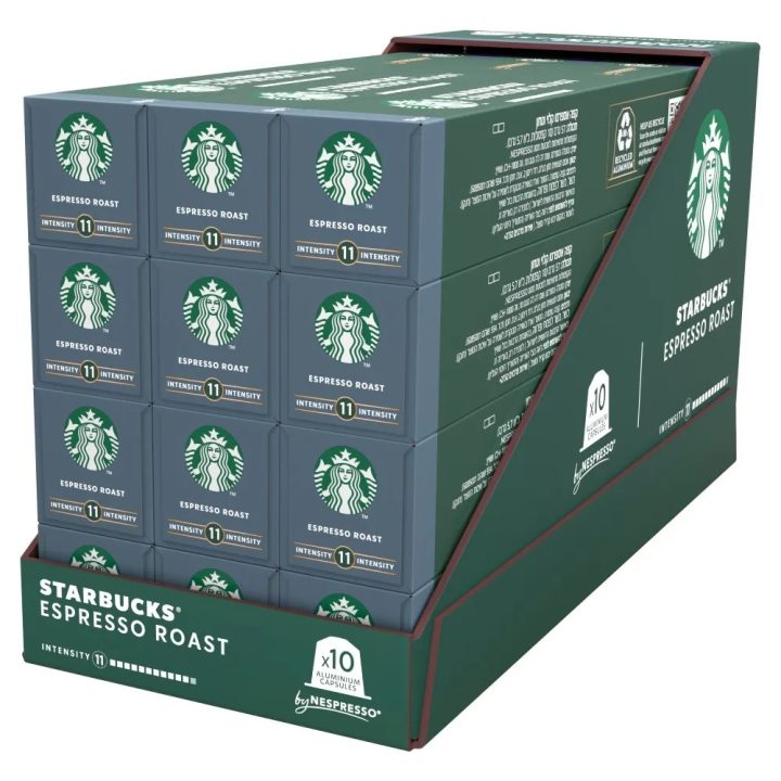 Lote 12 Espresso Starbucks by Nespresso® - 120 cápsulas