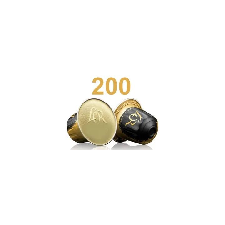 L'OR Espresso Decaffeinato compatibles Nespresso® 200 cápsulas