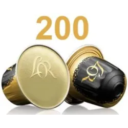 L'OR Espresso Fortissimo compatibles Nespresso® 200 cápsulas