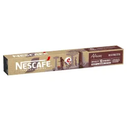 Nescafé Africas Ristretto 10 cápsulas para sistema Nespresso®