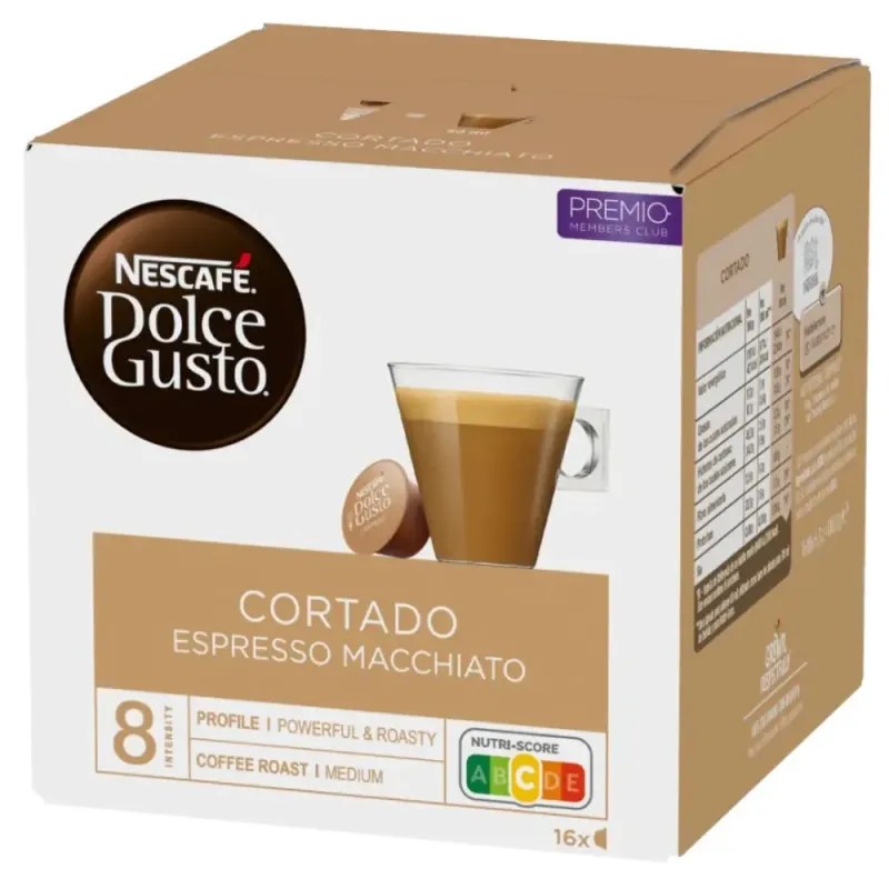 NESCAFÉ® Dolce Gusto® Cortado 16 Cápsulas