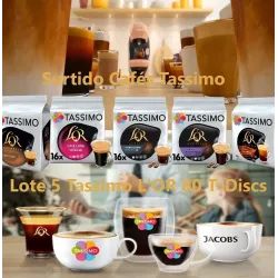 Pack 5 Cafés Tassimo L'OR