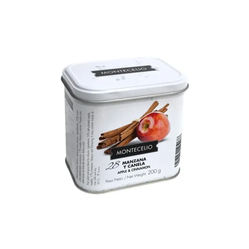 Lata Montecelio Infusión Manzana y Canela 220G Lata Montecelio Infusión Manzana y Canela 220G