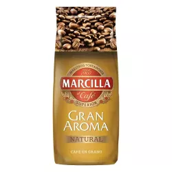 MARCILLA Gran Aroma café en grano natural paquete 1 kg