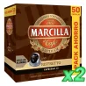 Pack 100 Cápsulas Marcilla Ristretto Compatibles Nespresso®