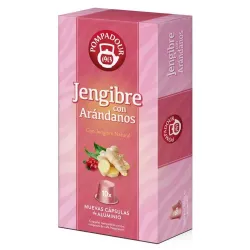Jengibre con Arándanos Pompadour 10 cápsulas compatibles Nespresso®