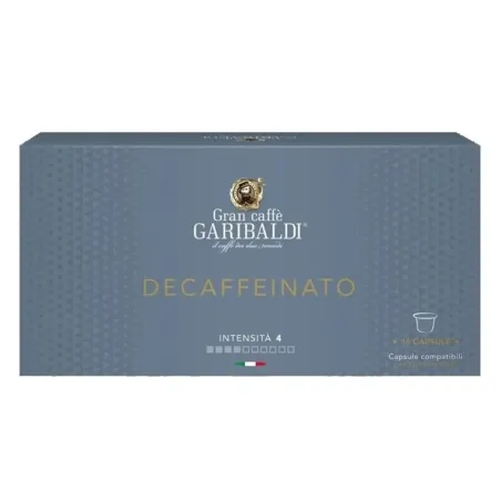 Garibaldi Descafeinado 16 cápsulas compatible con el sistema GM3