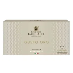 Garibaldi Gusto Oro 16 cápsulas compatible con el sistema GM3