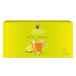 Garibaldi Te al Limone 16 cápsulas compatible con el sistema GM3