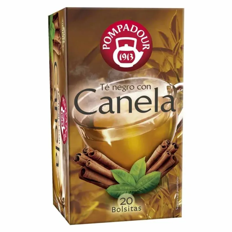 Té Negro con Canela Pompadour 20 Té Negro con Canela Pompadour 20