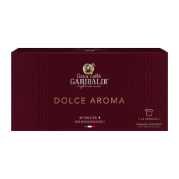 Garibaldi Dolce Aroma 16 cápsulas compatible con el sistema GM3