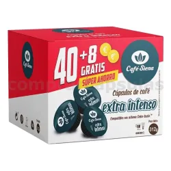 Café Siena Extra Intenso 40+8 Cápsulas Compatibles Dolce Gusto®*
