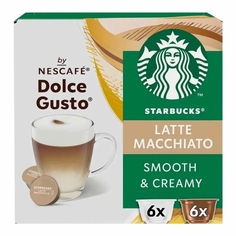 Latte Macchiato Starbucks 12 Cápsulas by NESCAFÉ® Dolce Gusto®