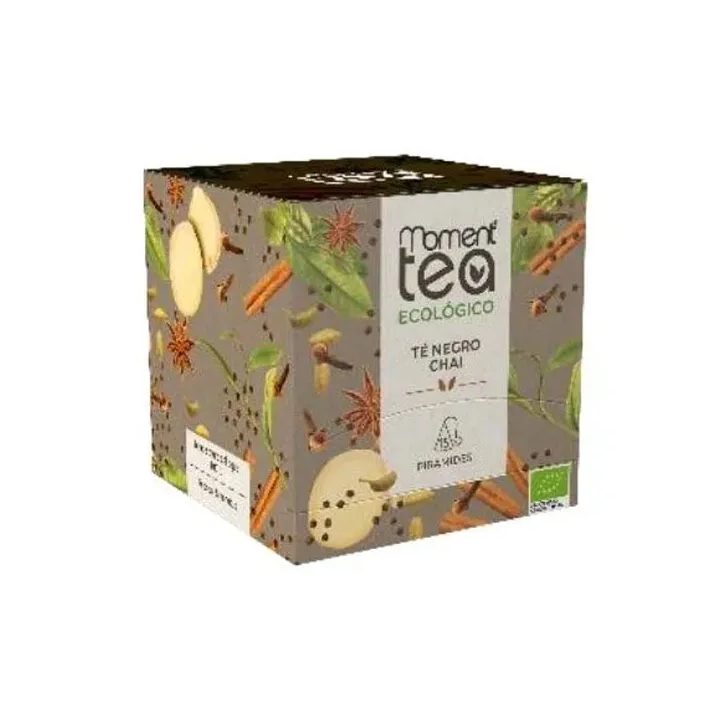MOMENT TEA Té Negro Chai 15 Piramides