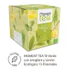 MOMENT TEA Té Verde con Jengibre y Limón Ecológico 15 Piramides