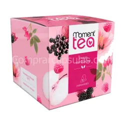 MOMENT TEA Infusión de Frutas del Bosque 15 Piramides