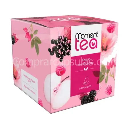 MOMENT TEA Infusión de Frutas del Bosque 15 Piramides